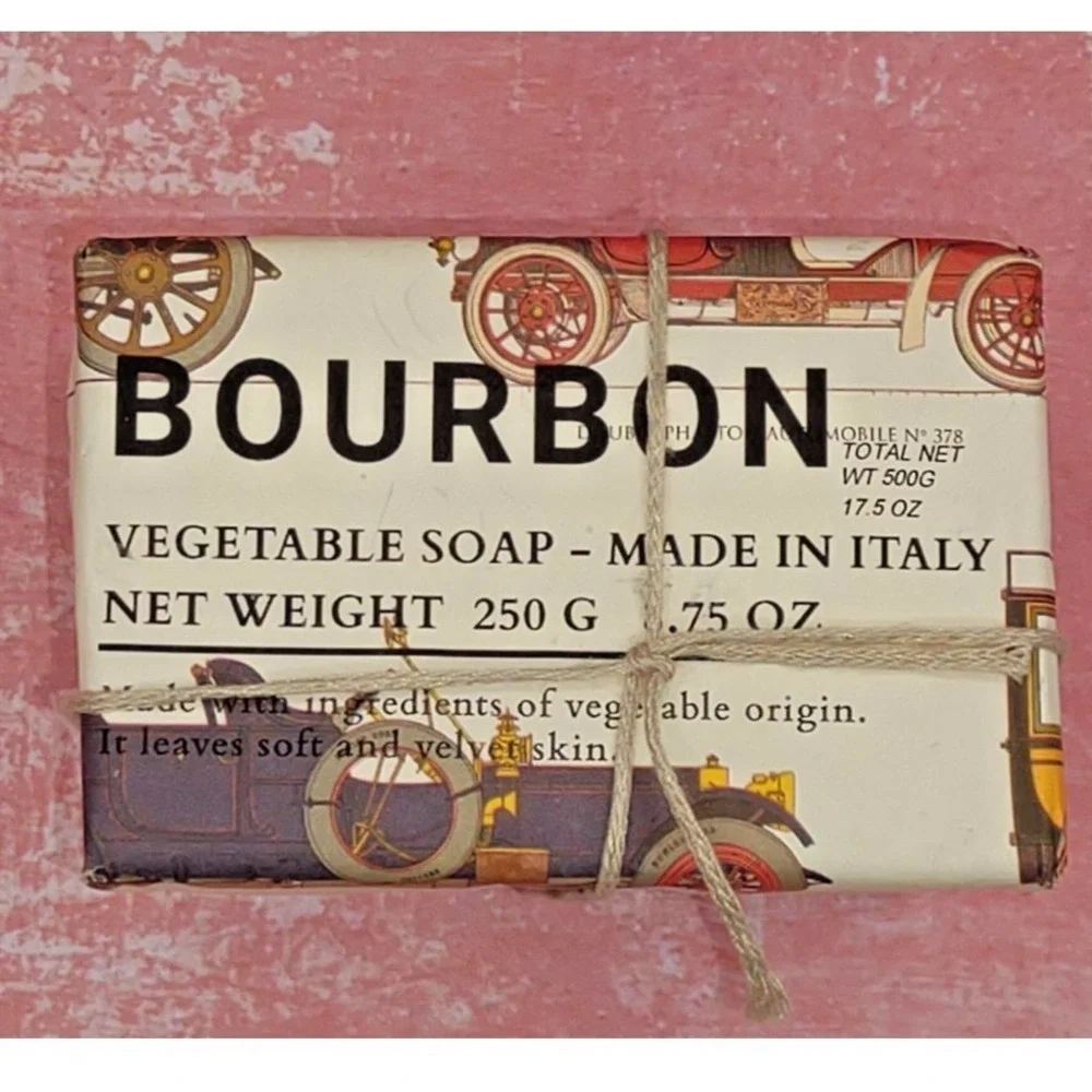 Alcima For Men BOURBON Vegetable Bar Soap 8.75 oz. -‎ Made In Italy